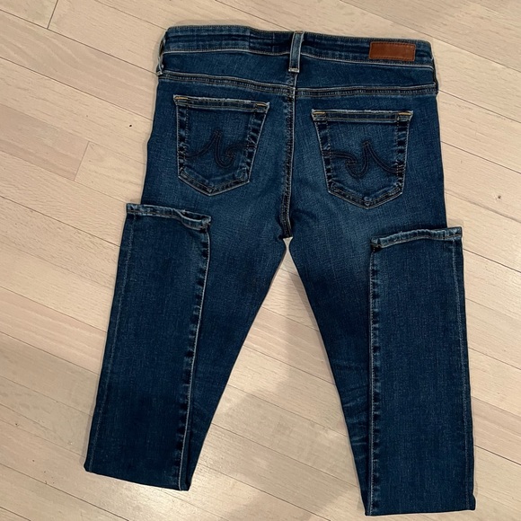 Ag Adriano Goldschield The Legging Super Skinny Jeans. Distressed | Size 25. - Picture 4 of 8